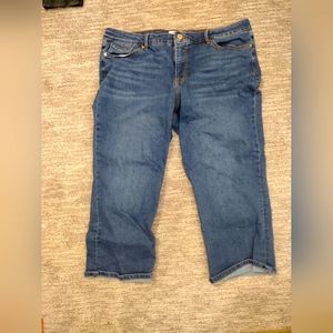 Nine West Jean Capri Pants size 16